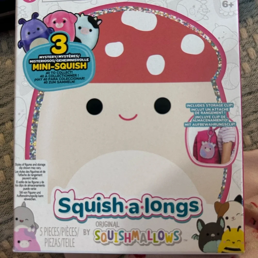 Squishmallows Squish-a-longs Mystery Set